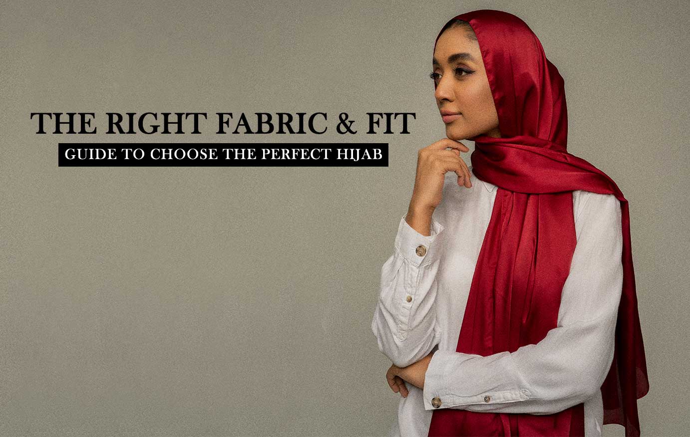 Types of hijab fabrics pakistan