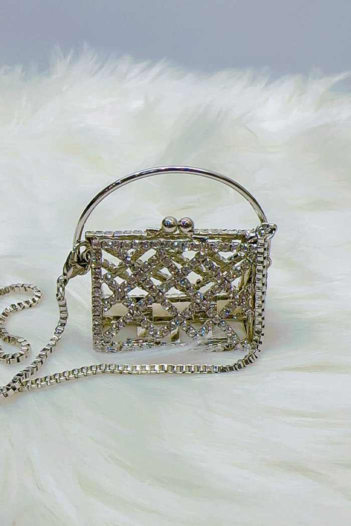 Silver Sculpt Bag