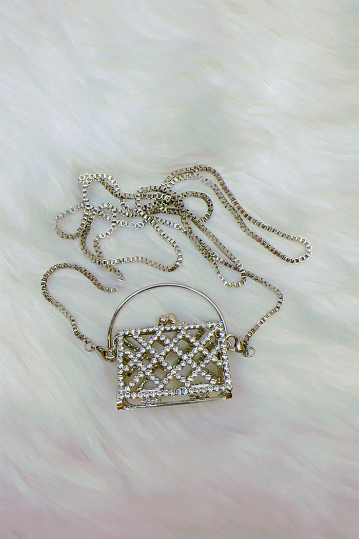 Silver Sculpt Bag