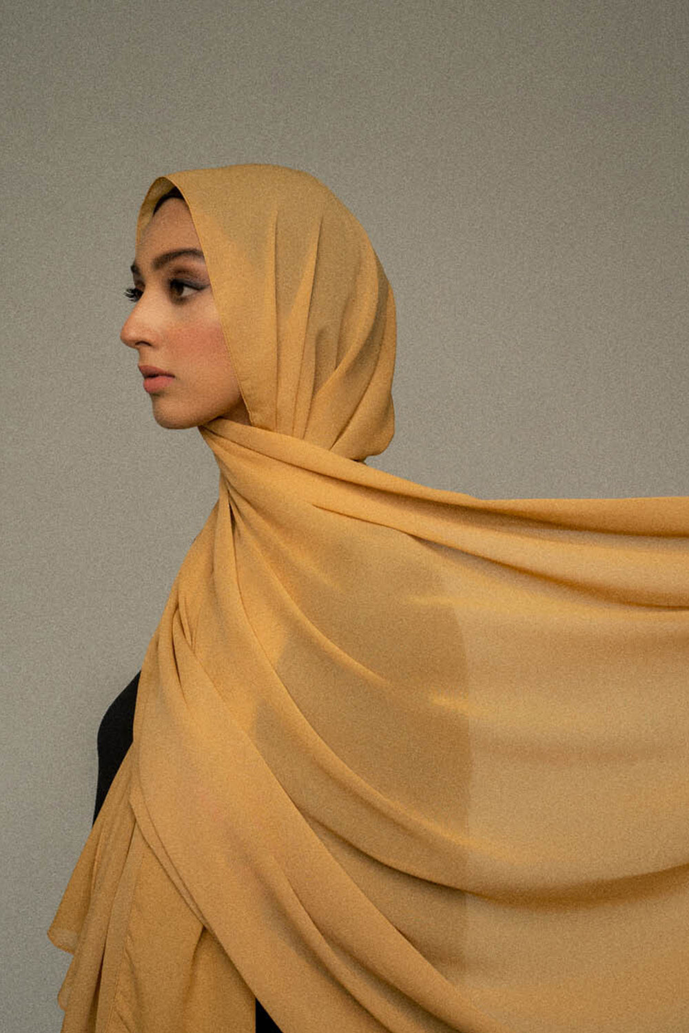 Luxury Chiffon Hijab - Raisin