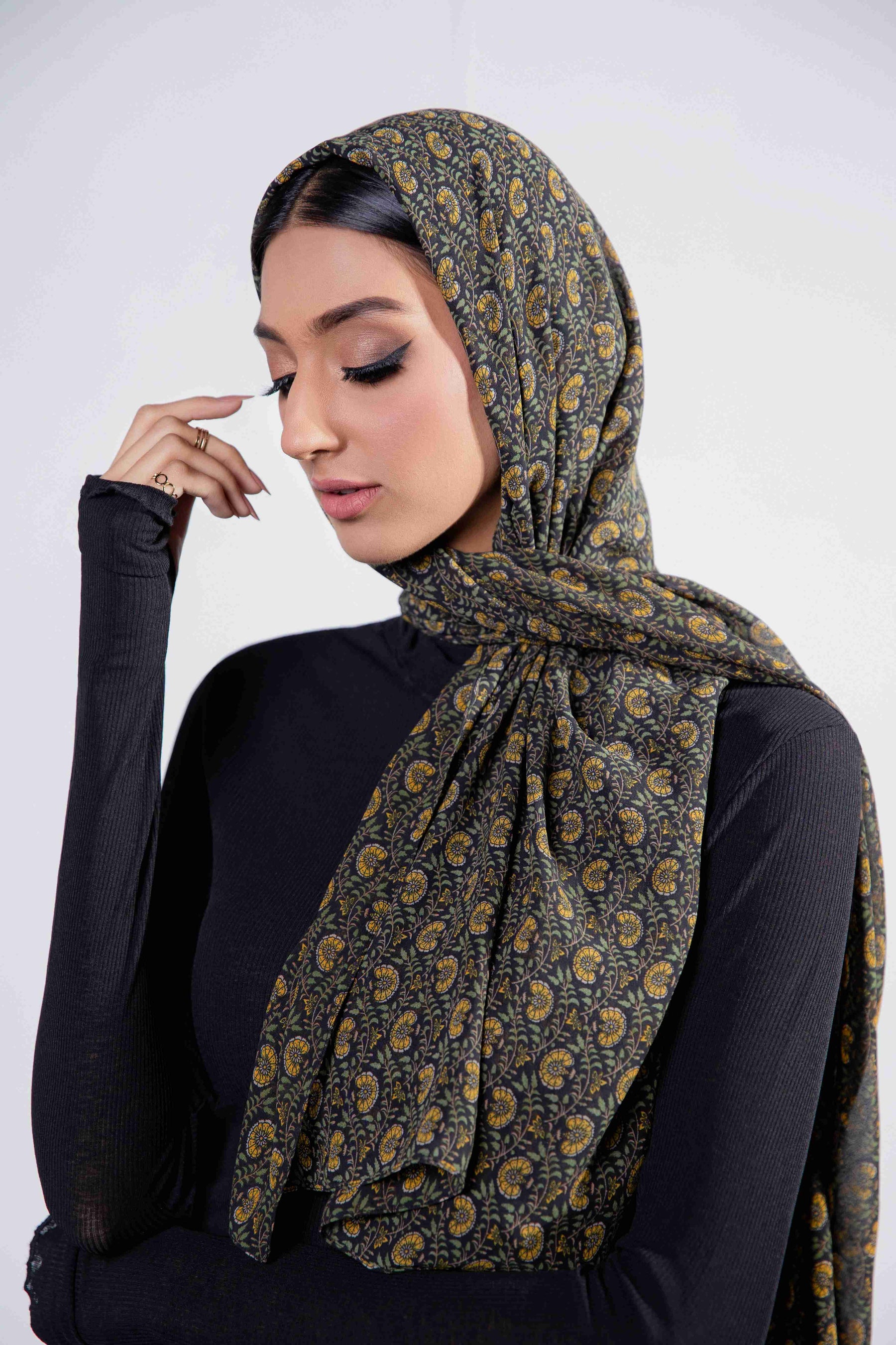 Fireflies - Printed Chiffon Hijabs