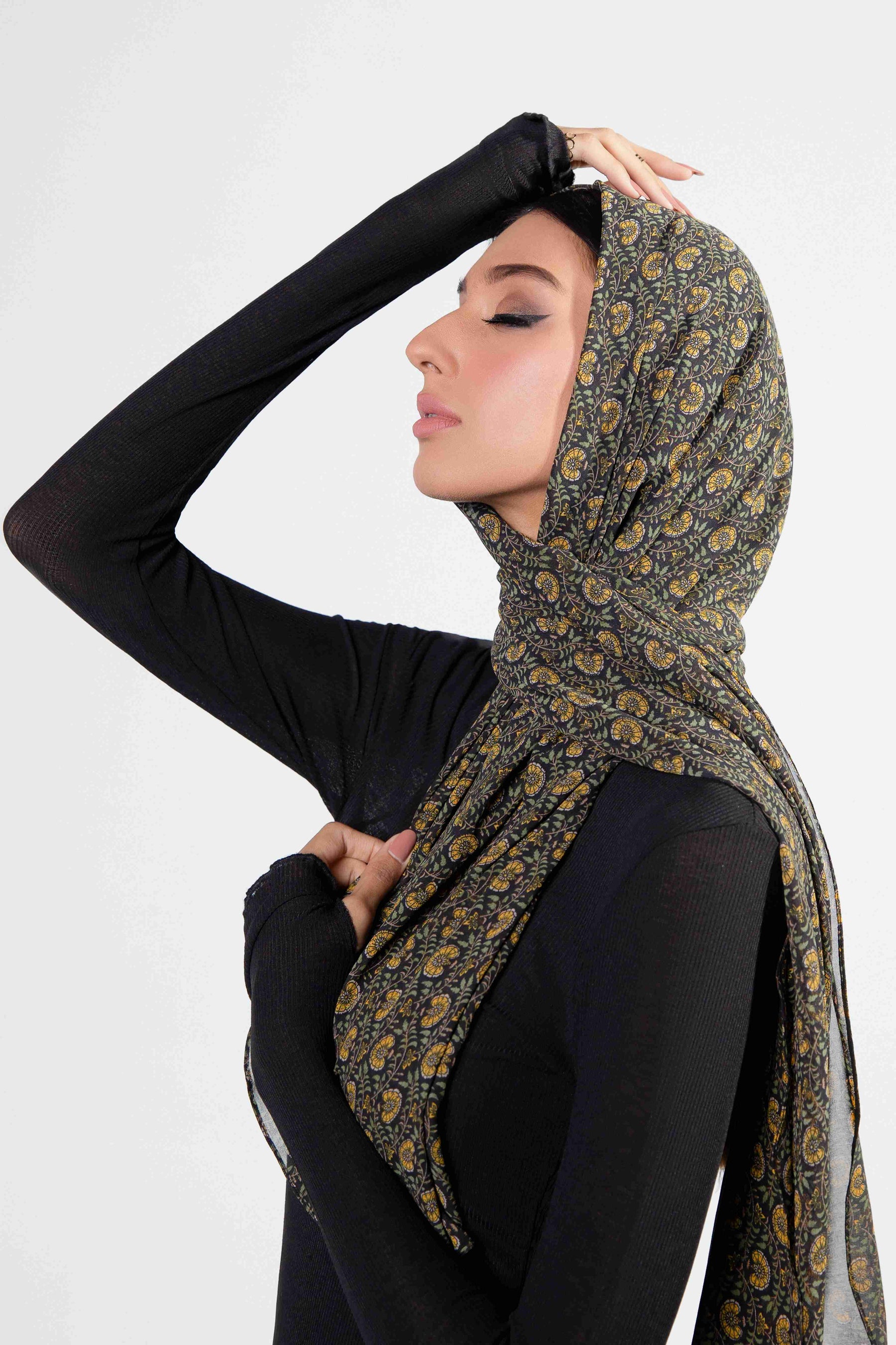 Fireflies - Printed Chiffon Hijabs