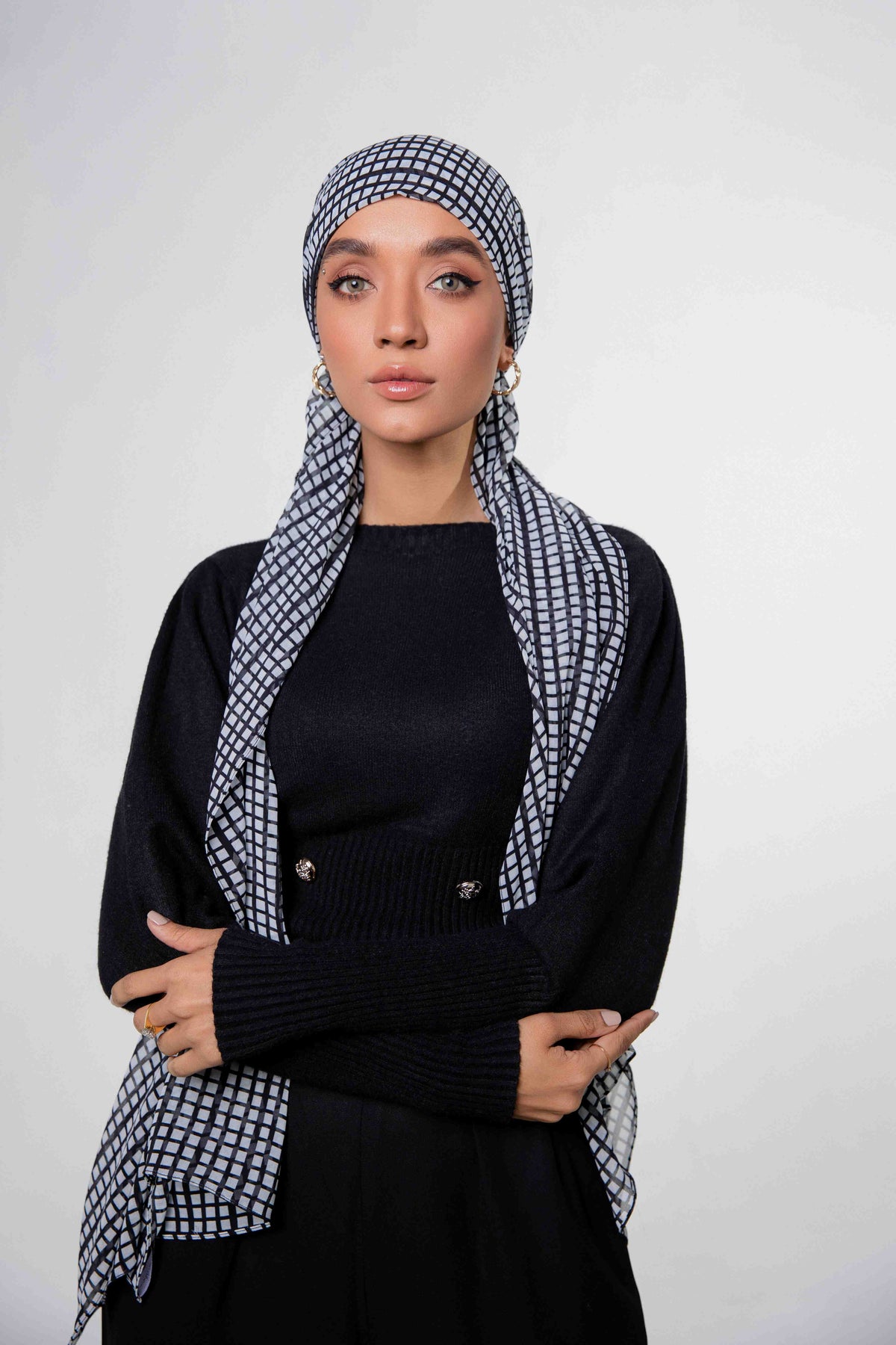 Into the Maze - Printed Chiffon Hijabs