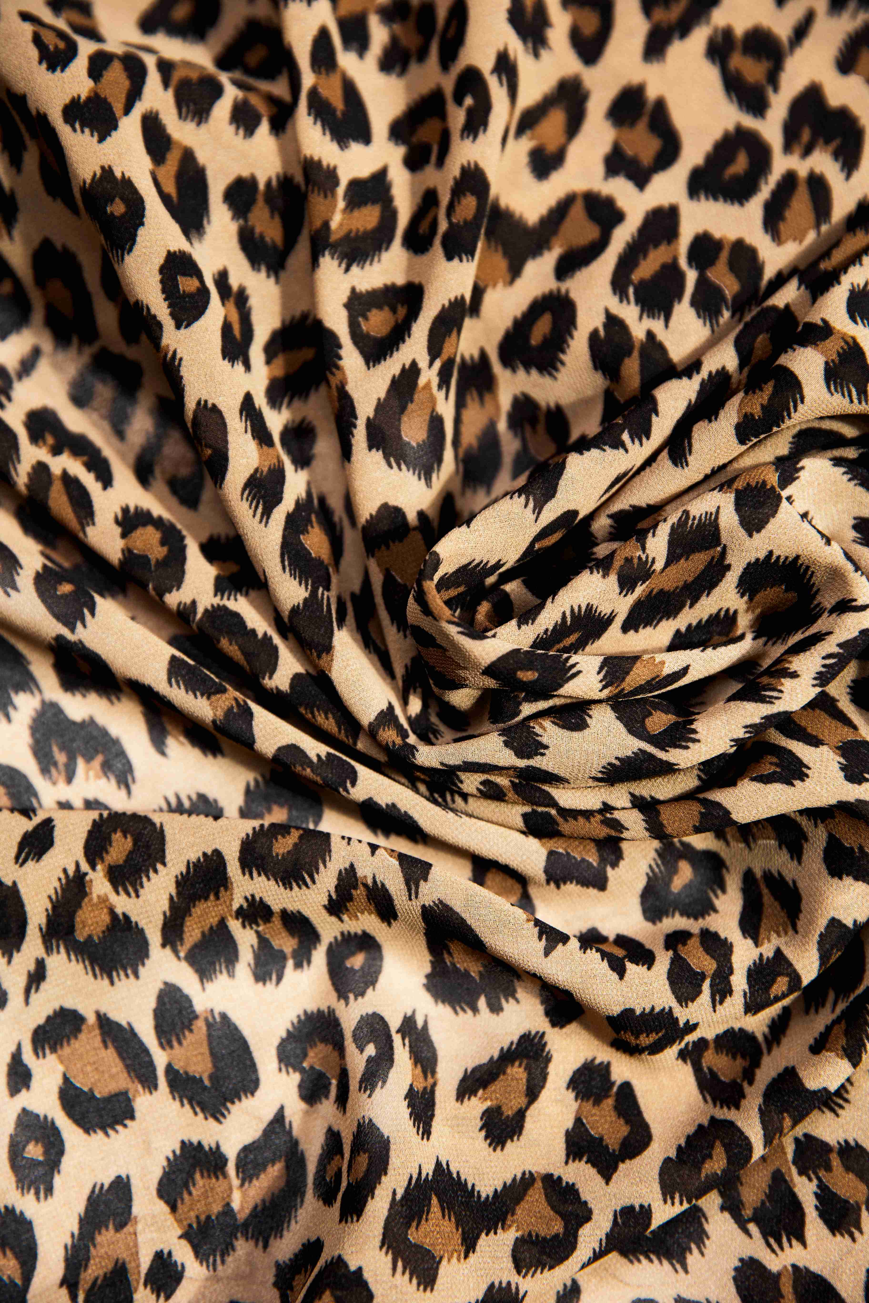 Leopard Rosettes - Printed Chiffon Hijabs