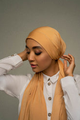 Jersey Hijab - Cantaloupe